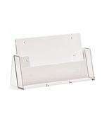 Clear A5 Freestanding Landscape Leaflet Holder