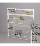 Clear Acrylic Multi Earring Display Stand - 5 Tier
