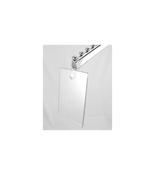 Clear End of Rail POS Holder 15 x 11cm (A6)