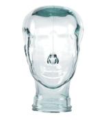 Clear Glass Display Head