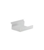 Clear Perspex Slatwall Shelf with Lip - 15cm x 10cm