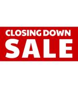 'Closing Down Sale' Poster - 750mm x 330mm