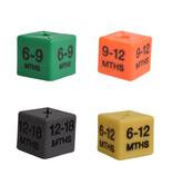 Coloured Infant Size Cubes - Pack of 50