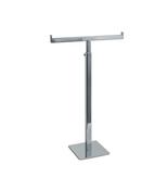Counter Top Chrome Adjustable Double Sided Bag Stand image