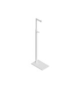 Counter Top White Adjustable Single Sided Bag Stand