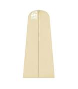 Cream Deluxe Gown Dress Cover with 10'' Tapered Gusset