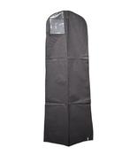 Dark Grey Fabric Gown Dress Cover with 8" Tapered Gusset image