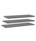 Dark Grey Melamine Shelf - Various Widths Available