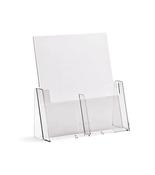 Double 1/3 A4 (DL) Portrait Leaflet Holder