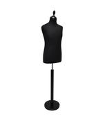 Exclusive 10-12 Years Tailors Dummy with Round Base - Black  