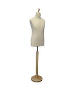 Exclusive 10-12 Years Tailors Dummy with Round Base - Natural