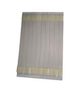 Foam Adhesive Shelf Wobbler Strips - 100 Pack - 12mm x 200mm 