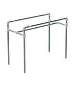 Galvanised Metal Industrial Display Table