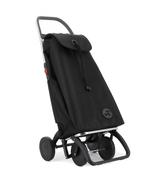 ROLSER I-MAX 4 Wheel Trolley - Black with Black Frame