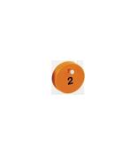 Large Disc - No. 2 Orange (5 Pack)