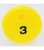 Large Disc - No. 3 Yellow (5 Pack)