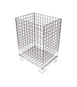 Medium Zinc Rectangle Dump Basket - 550mm x 400mm