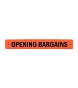 'Opening Bargains' Horizontal Banner - 760mm x 125mm