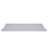Perspex Slatwall Shelf with Lip - 60cm x 20cm (Shelf brackets NOT included) image