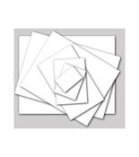 Plain White Label Cards