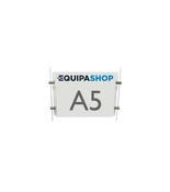 Poster Display - A5 Landscape Acrylic Holder for Cables or Rod