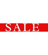 'Sale' Poster Red &amp;White - 1575mm x 267mm