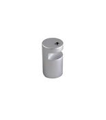 Satin Chrome Wall Panel Clip Standoff- 19mm x 32mm