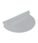 Semi-Circular Slatwall Perspex Shelf - 15cm Radius