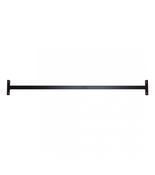 Single - 1000mm Twin Slot Black Tie Bar