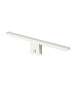 Single - 300mm Gondola White Top Shelf Support