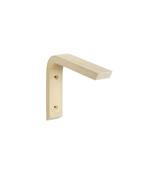 Single Birch Wood Shelf Bracket - 190mm x 140mm x 30mm
