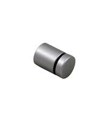 Single Satin Chrome Standoff Wall Fixing - 13mm x 13mm