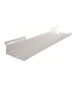 Slatwall Perspex Shelf with Lip - 60cm x 10cm