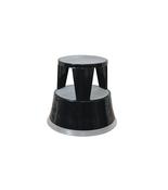 SupaStep Roll Along Step Stool Black image