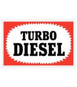 Turbo Diesel/Sold Sign