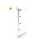 Wall Mounted Galvanised Metal Industrial Shelving Add On Bay image