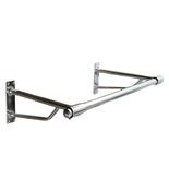 Wall Mounted Rail Set – 1000mm Chrome Hanging Rail
