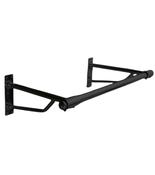 Wall Mounted Rail Set – 600mm Black Hanging Rail
