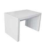 White Display Table - Small 60 x 40 x 40cm