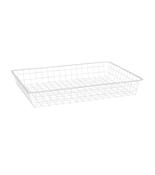 ELFA White Gliding Wire Drawer - 605mm x 430mm x 85mm
