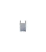 White Light Duty Vest Plastic Carrier Bag - (Pack of 1000)