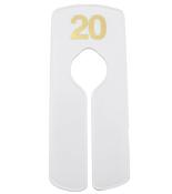 White Rail Divider No20 - Pack of 5