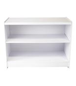 White Solid Display Counter - 1200mm x 600mm x 900mm