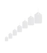 White Tag Strung Tickets -  Pack of 1000
