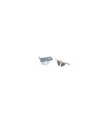Zinc End Clip for Plastic Shelf Bracket image