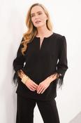 Caroline Kilkenny Aspen Top - BLACK - 16 image