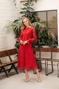 Caroline Kilkenny Iris Dress - RED - 8 image