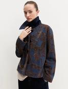 Emme GHIERA Faded Jacquard Denim Jacket - BLUE JEANS - 14 image