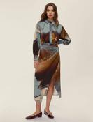 Emme Meringa Faux Crossover Wrap Dress - 10 image