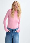 Essentiel Antwerp Jertice Pink Turtleneck Sweater - 2 image